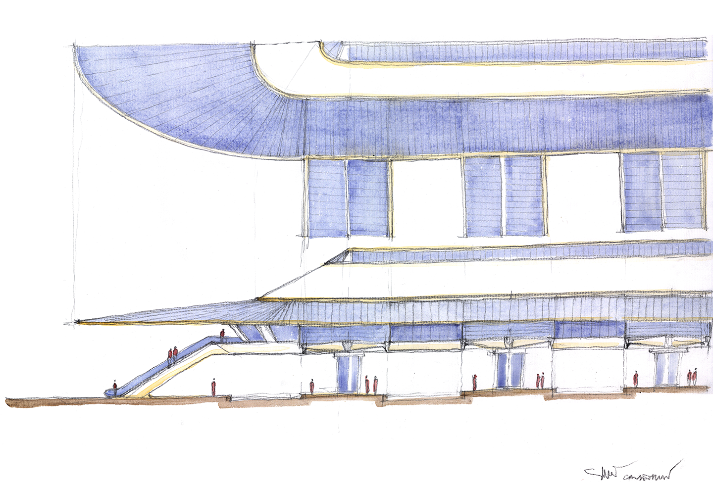 卡拉特拉瓦新作:比利时蒙斯火车站